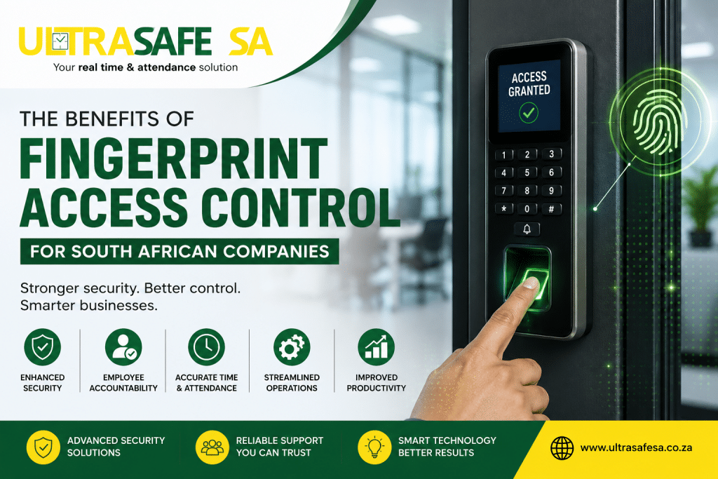 The Benefits of Fingerprint Access Control for South African Companies