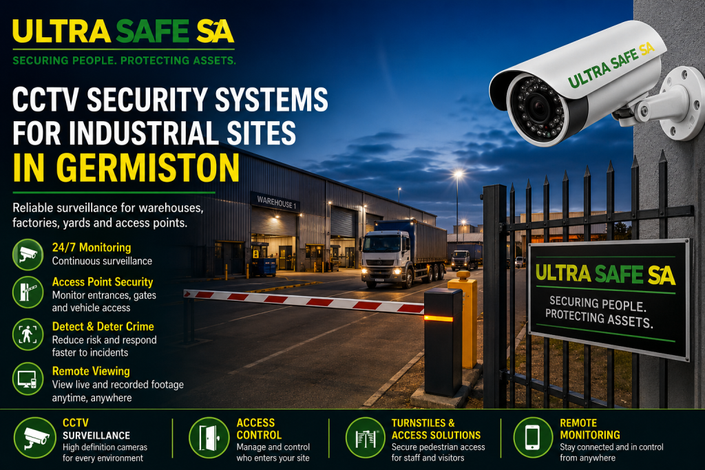 CCTV Security Systems for Industrial Sites in Germiston